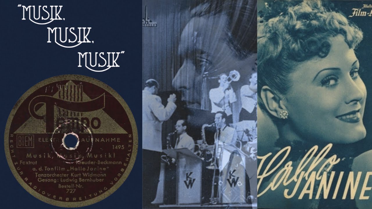 Musik, Musik, Musik - Kurt Widmann And His Orchestra (1939) (Ludwig Bernhuber) (Tanzorchester)