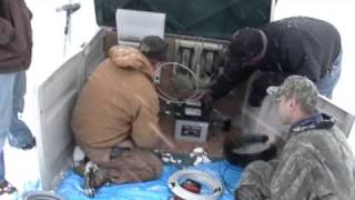Installing the Bergey XL.1 in the snow