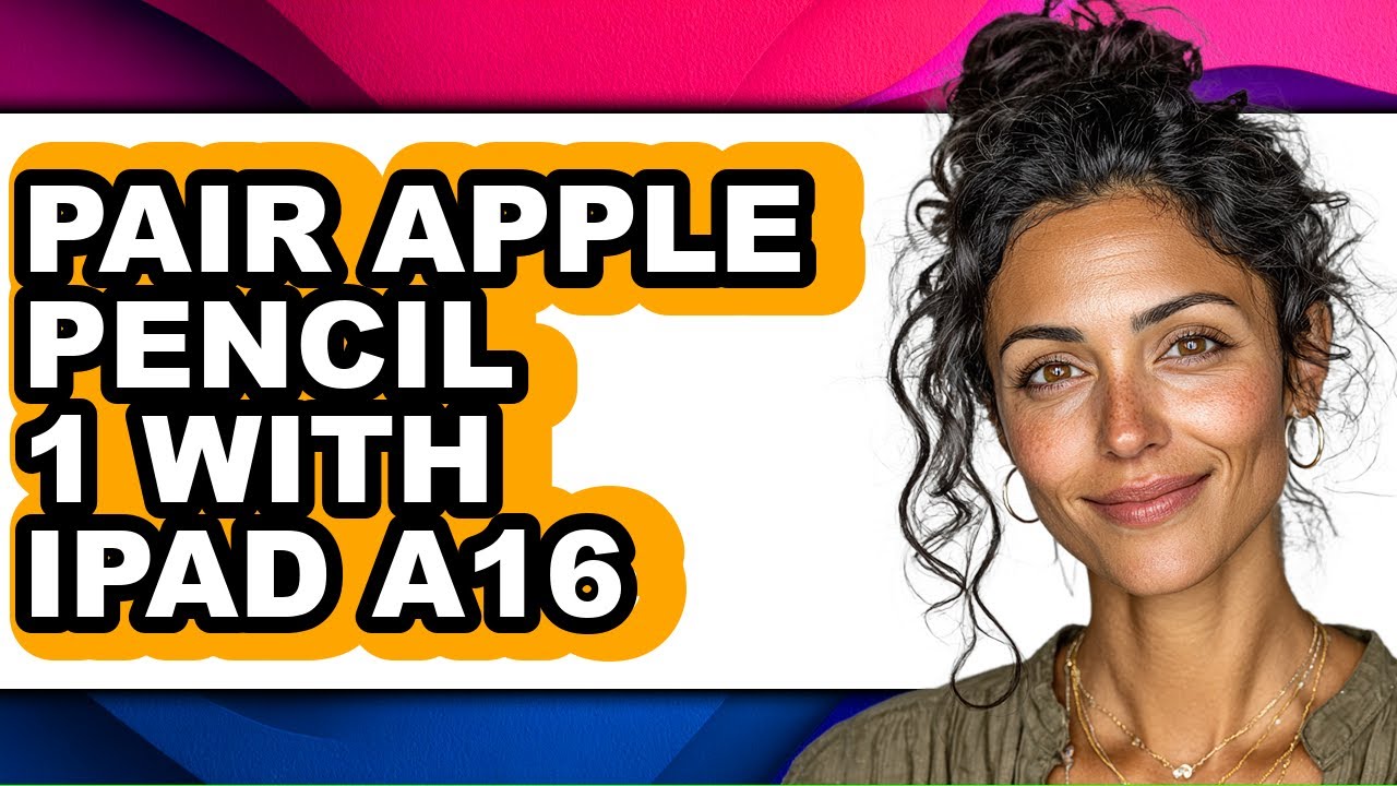 How to Pair Apple Pencil 1 with Ipad A16 (easy Method) - YouTube