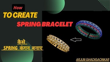 How to create spring bracelet #spring bracelets #matrix #matrix #jewelry #design #designinstitute