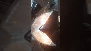 This is the cause of the Suzuki Shogun motorbike lights being dim