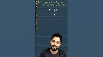 range of functions iit jee I jee I jee maths I brijesh sir #shorts #maths #iit