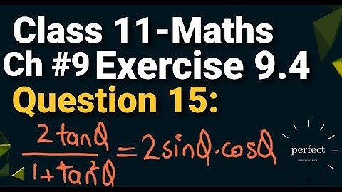 Exercise 9.4 class 11 maths Question 15 Chapter 9 in Urdu and Hindi || 9.4 exercise inter part 1