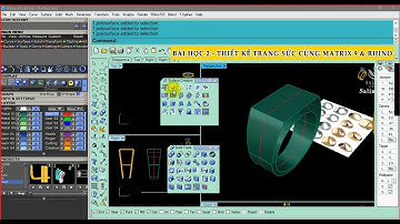 BÀI HỌC SỐ 2 - THIẾT KẾ TRANG SỨC VỚI MATRIX 9 - Matrix9 tutorial #078
