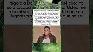 Alejandro Sanz compró el bar donde un viejo guitarrista le enseñó el primer acorde.