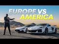 Maserati mc20 vs corvette z07 europe vs usa track showdown  4k