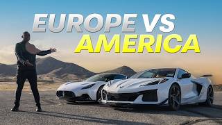 Maserati MC20 vs Corvette Z07: Europe vs USA Track Showdown | 4K
