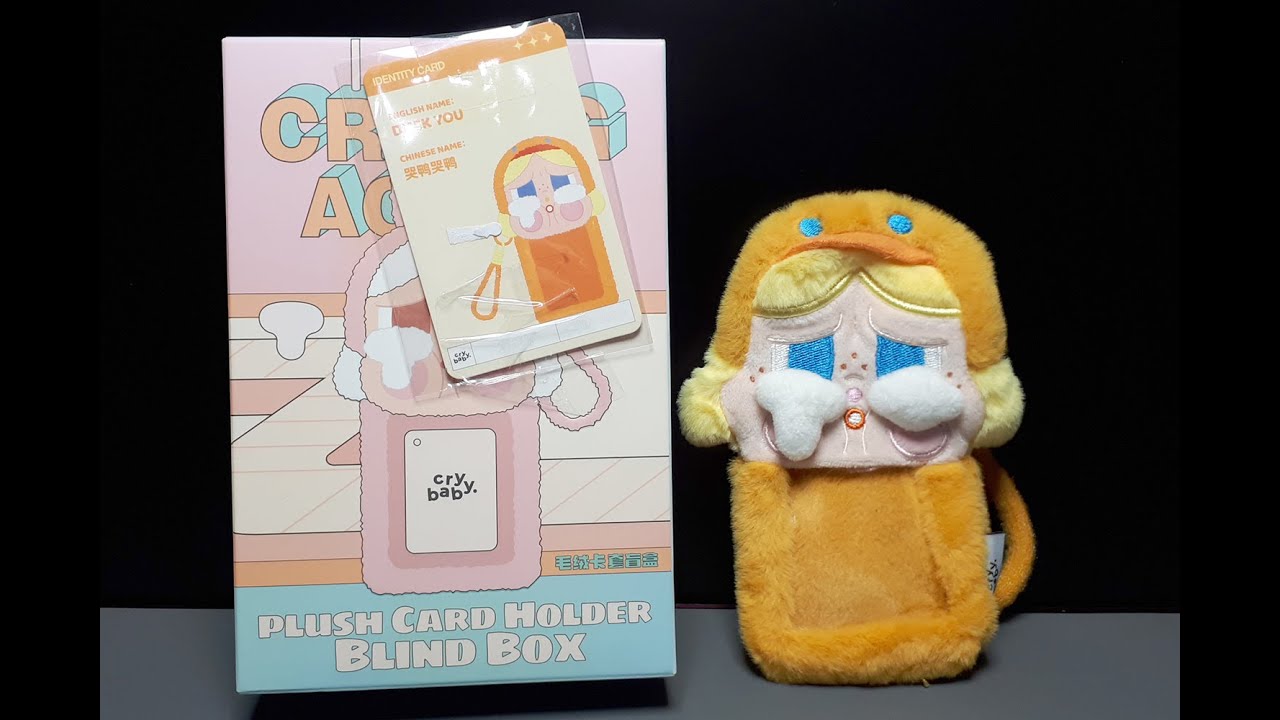 Cry Baby plush card holder by Pop Mart popmart blind box toy