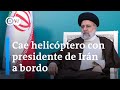 Equipos iraníes buscan helicóptero accidentado con presidente Raisi y ministro de Exteriores a bordo