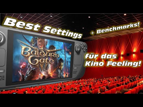 Baldur´s Gate 3 - Best Settings für das epische Kino Feeling ! | Benchmarks | Steam Deck ! Kodus