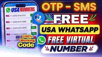 Get FREE Virtual Number For WhatsApp, Telegram & Gmail Verification | Unlimited Temp Numbers