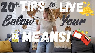 20+ Tips to Live Below Your Means in 2025! SAVE MONEY| INFLATION BUSTING | FRUGAL LIVING | Mum of 3!