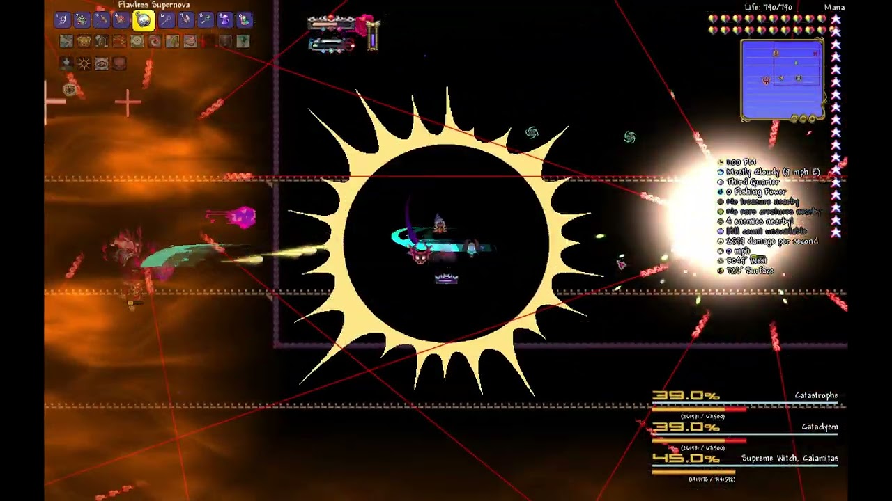 [Calamity Infernum] 78. Supreme Witch, Calamitas (Lesser Heart Statues)