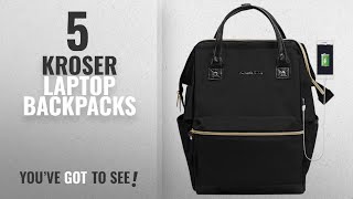 Kroser Laptop Backpacks [2018]: KROSER Laptop Backpack 15.6 Inch Daypack With USB Port/Water