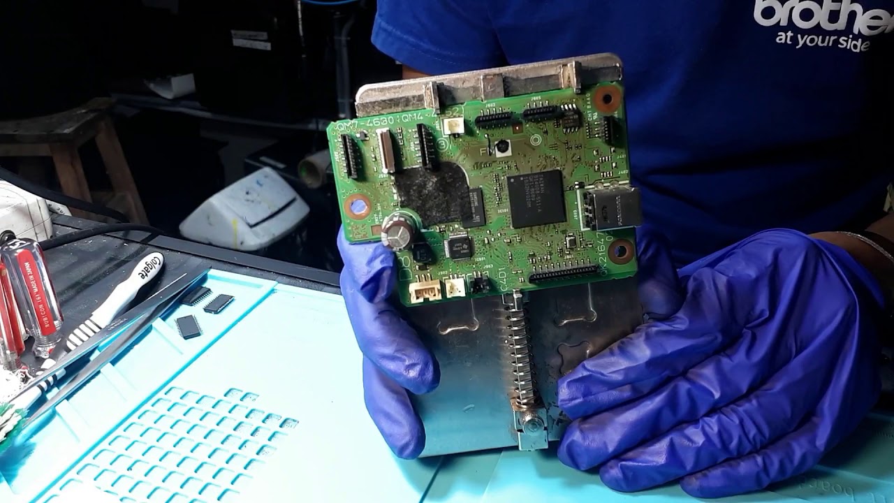 canon g3100 desbloqueo por placa binario - YouTube