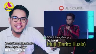 Malam Result Show Muji Barito nyanyi lagu 'Dahsyat' penuh dgn koreo (TOP 18 DA5 Group 03)