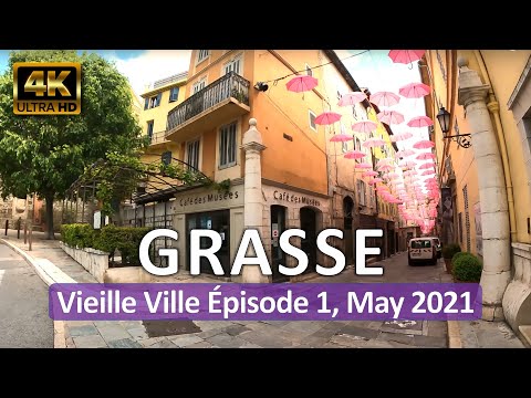 Grasse, France • Capitale du Parfum • Cote d'Azur • May 4, 2021 • 360° Virtual Tour 4K HDR