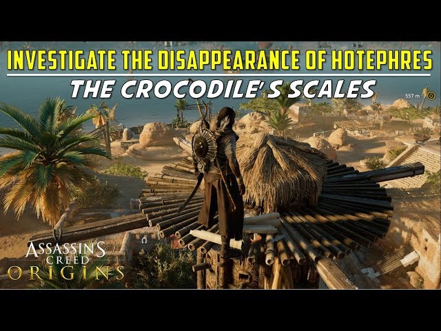 Assassin's Creed Origins - The Crocodile's Scales (Main Quest