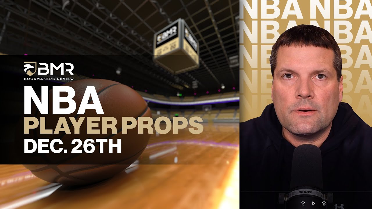NBA Player Props Best Bets of the Day by Donnie RightSide (Dec. 26th) YouTube