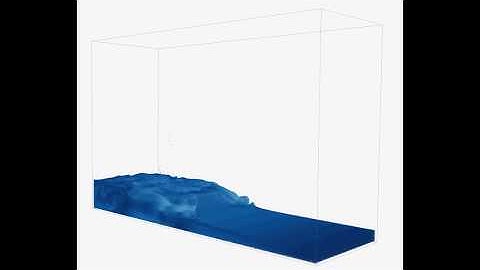 Dambreak Simulation | 10 Million Particles | dive solutions