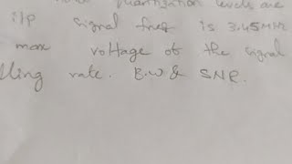 Problems On PCM