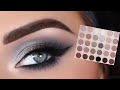 ColourPop Stone Cold Fox Palette | New Years Silver Eyeshadow | 12 Days of Tutorials