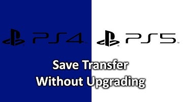 Transfer PS4 saves to PS5 with no Internet and Without Upgrading Firmware