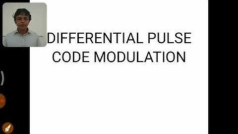 DIFFERENTIAL PULSE CODE MODULATION IN ENGLISH WELL EXPLAINED