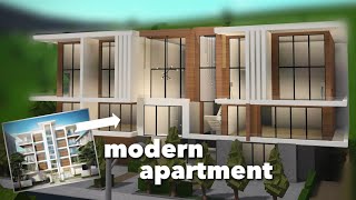 BUILDING A MODERN APARTMENT IN BLOXBURG