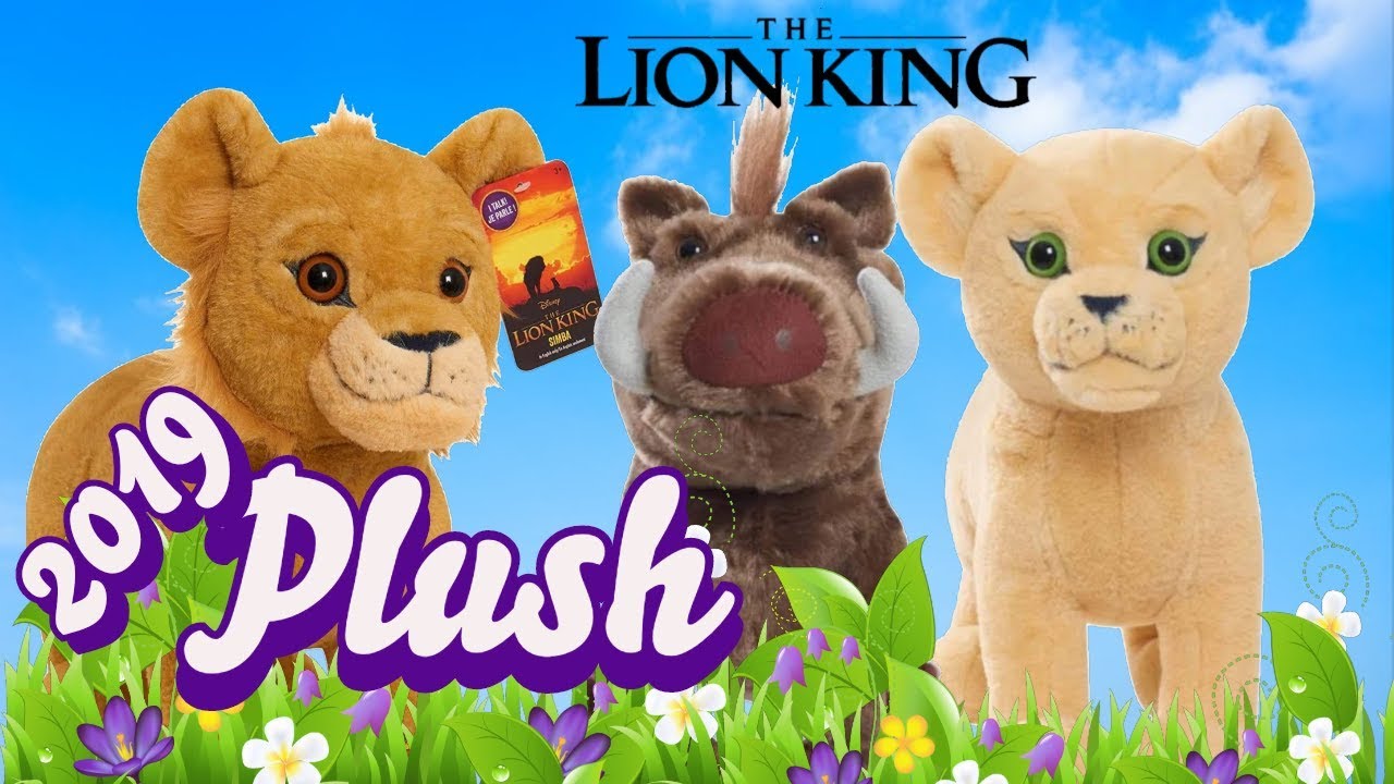 lion king 2019 stuffed animals