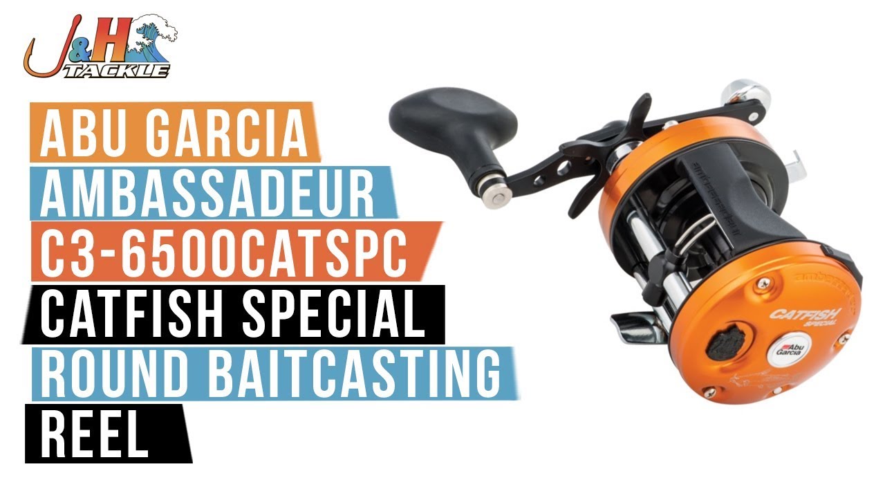 Abu Garcia Ambassadeur C3-6500CATSPC Catfish Special Round Baitcasting Reel