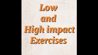 Celebrity Performance Task No. 2 - Low and High Impact Exercises Wealth