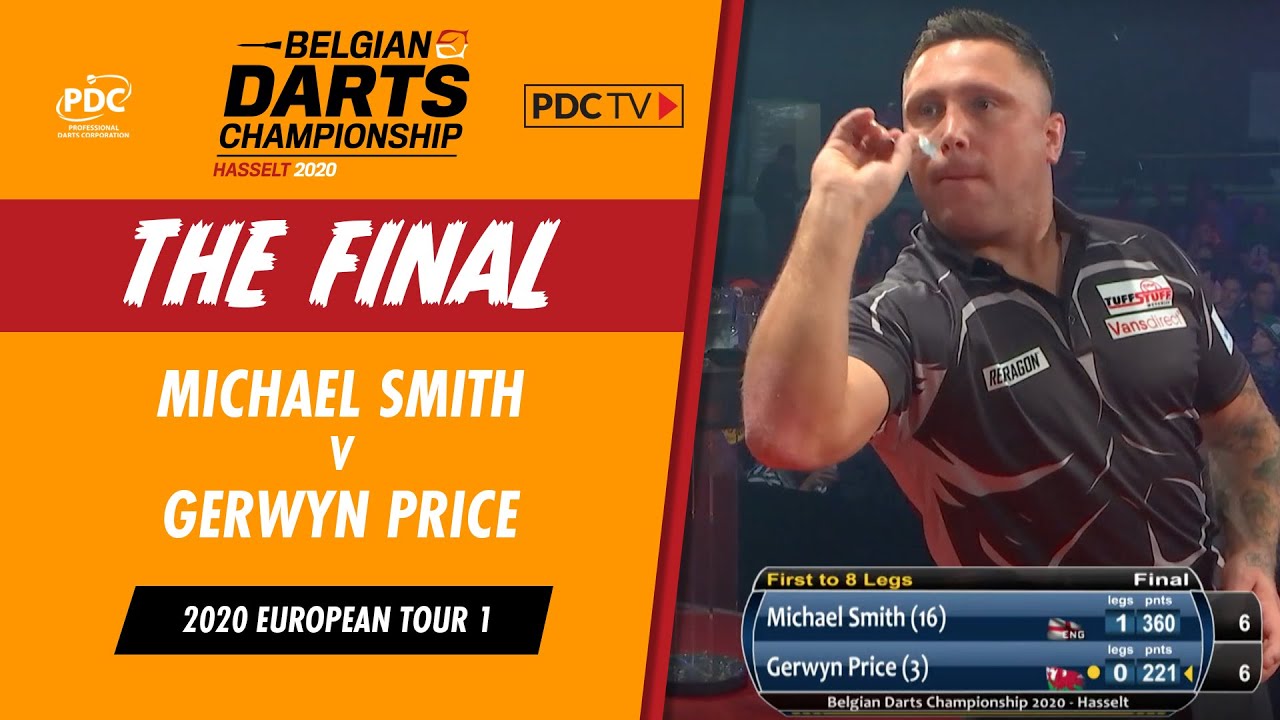 Price v Smith Belgian Darts Championship Final YouTube