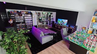 My gaming room and the movie room tour (2023)