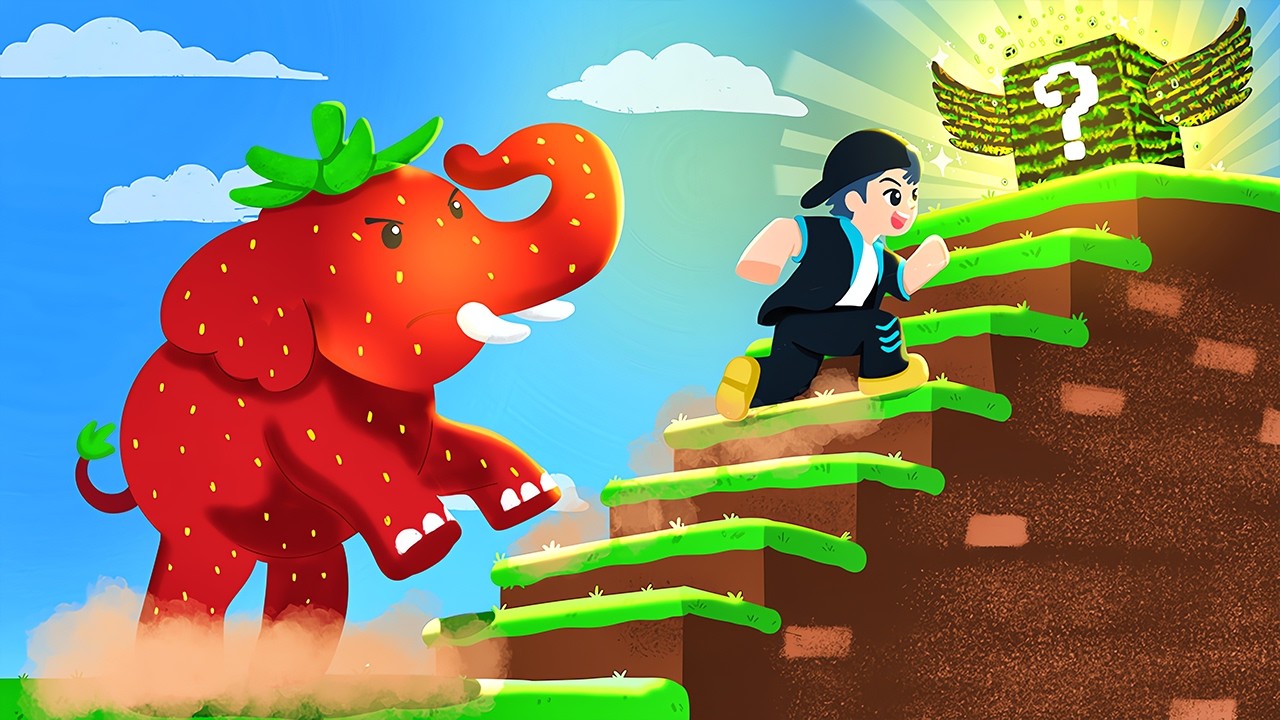 ULTRA!! Lucky Block HACKER & Trik Curang Maling GG 🔥🗿🔥 | Jump to Steal Lucky Blocks Indonesia