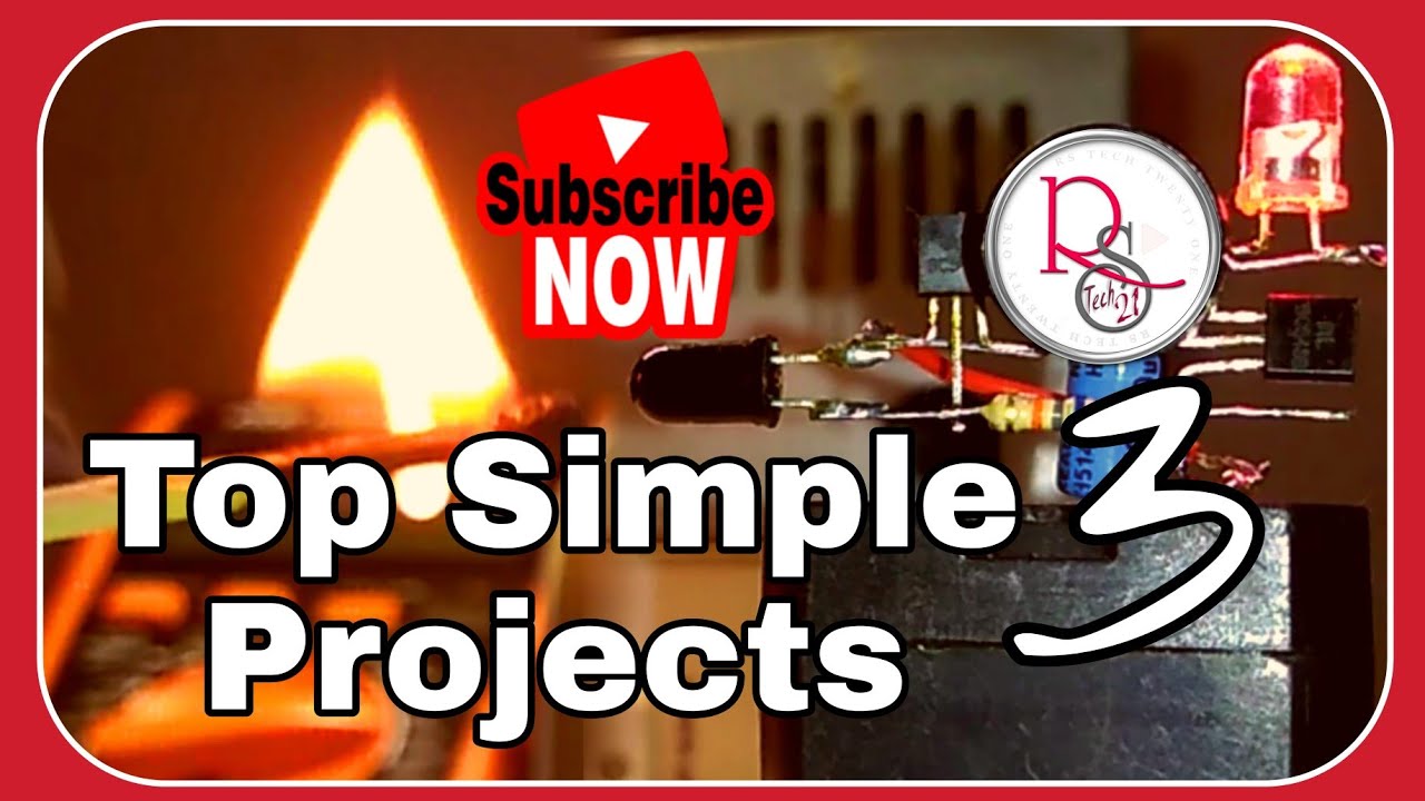 Awesome 3 Photo Diode Projects..🔥Fire Alarm🔥🔬Remote Checker 🔬 🚨Security Alarm 🚨