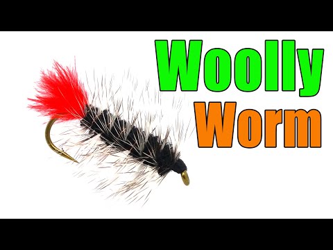 Woolly Worm Fly Tying - Don Martinez Fly Pattern 