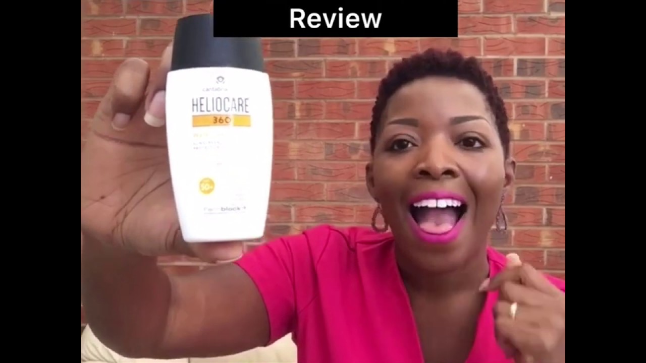 Heliocare Water gel spf 50 review “Highly recommended” All skin types  including Black \u0026 Asian - YouTube