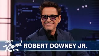 Robert Downey Jr. on Golden Globes Win for Oppenheimer, Getting Starstruck \& Changing Eating Habits