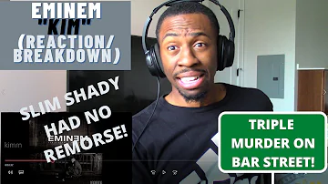 {I'VE NEVER HEARD HIM GO THIS HARD!} EMINEM "KIM" (FIRST REACTION/BREAKDOWN)