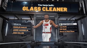 HOW TO MAKE A PURE GLASS CLEANER IN NBA 2K20! MOST OVERPOWERED CENTER BUILD IN 2K20!