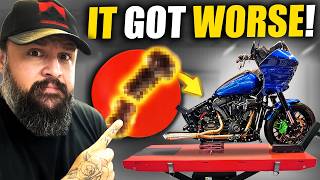 FIXING His Harley That FAILED at 70mph (THIS Happened)