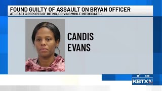 Habitual biter sentenced to 15 years prison time for assaulting Bryan officer