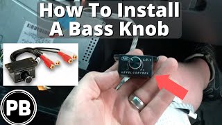 How to add a Universal Subwoofer Bass Knob to any Amplifier