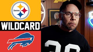 Pittsburgh Dad Reacts to Steelers vs. Bills - NFL 2024 Wild Card Game