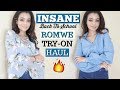 ROMWE TRY-ON HAUL! EVERYTHING UNDER $3!