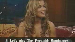 Kilborn's 5 Questions 2001.04.06 Carmen Electra