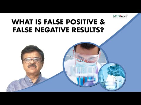What is false positive & false negative results? | Dr Narendra Saini | Medtalks