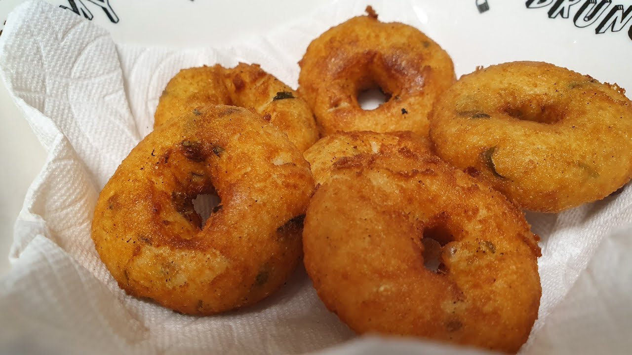 Rice flour vada recipe YouTube