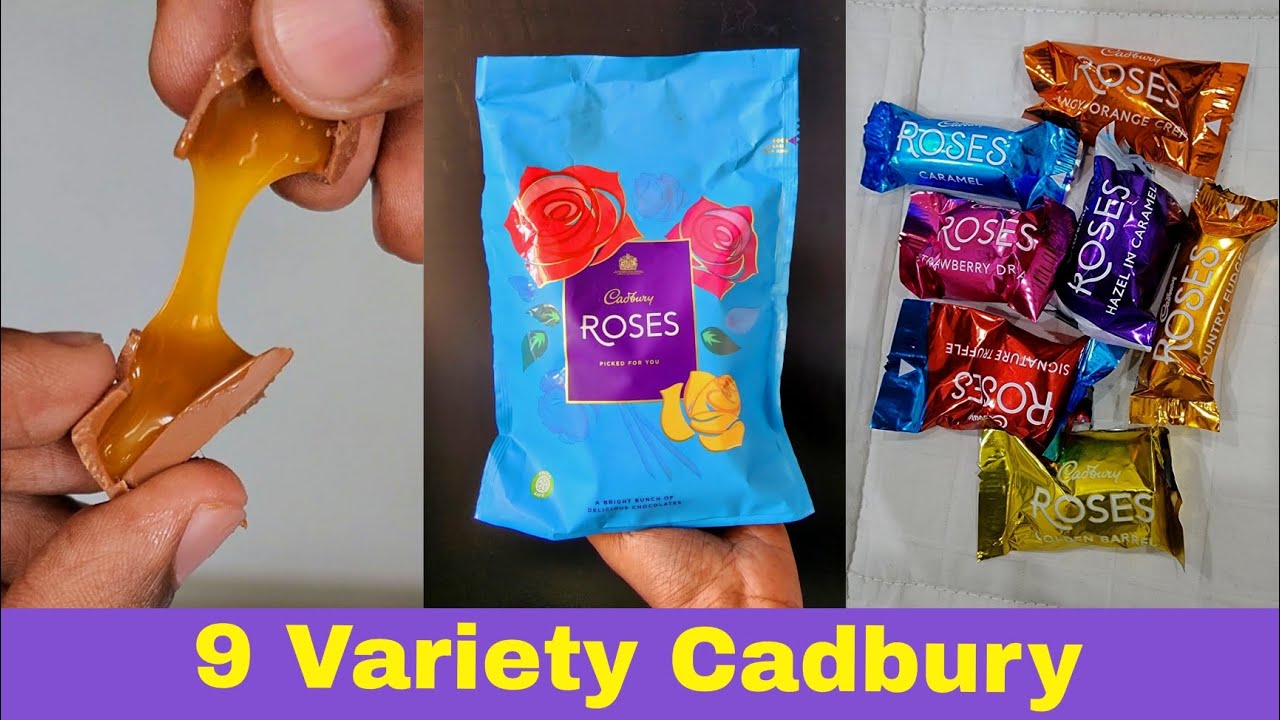 Quality Street Sweets Roses Cadbury Roses vs Quality Street - YouTube